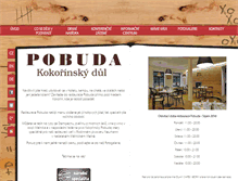 Tablet Screenshot of pobuda.kokorin.info